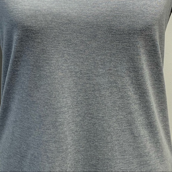Nike |Women's Size Small| Gray Short Sleeve Logo Activewear Dri Fit T-Shirt Top - Picture 7 of 10